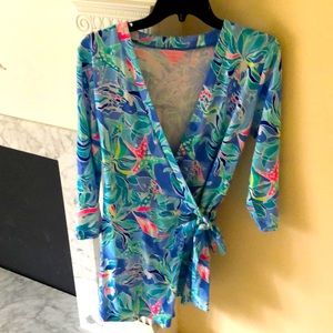 Lilly Pulitzer Karlie Wrap Romper